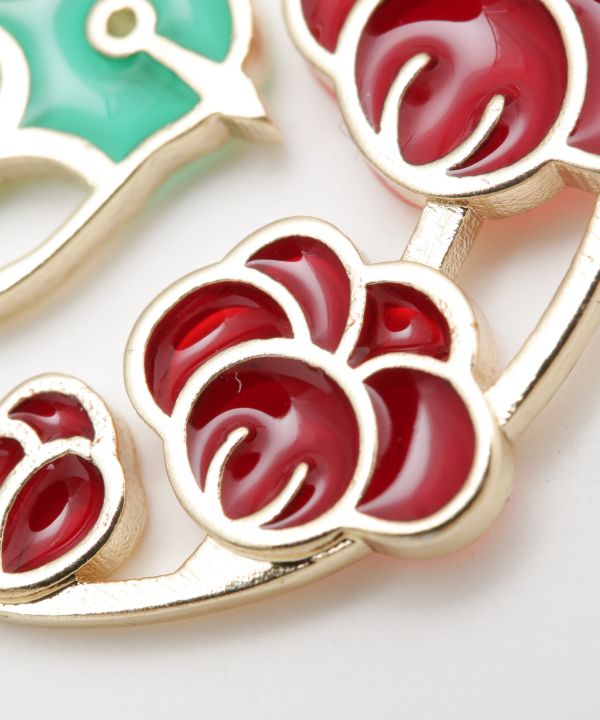 Four Seasons Clip Earrings