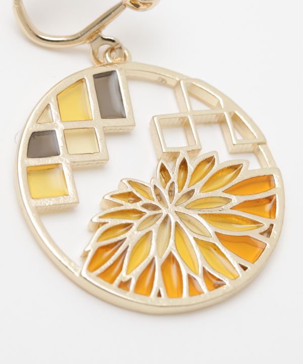 Four Seasons Clip Earrings