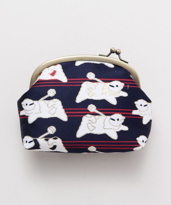 Bolsa GAMAGUCHI de brocado KIREHON