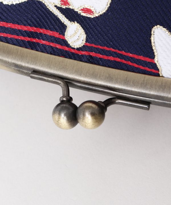 Bolso de mano GAMAGUCHI con brocado KIREHON