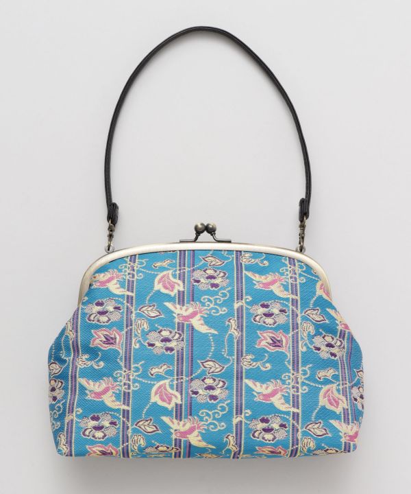 Bolso de mano GAMAGUCHI con brocado KIREHON