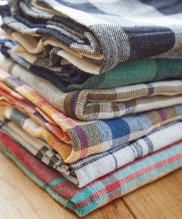 ETAWA Woven Cotton Plaid Multi Cloth L