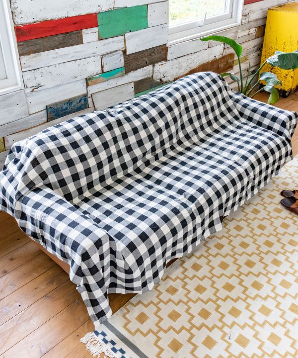 ETAWA Woven Cotton Plaid Multi Cloth L