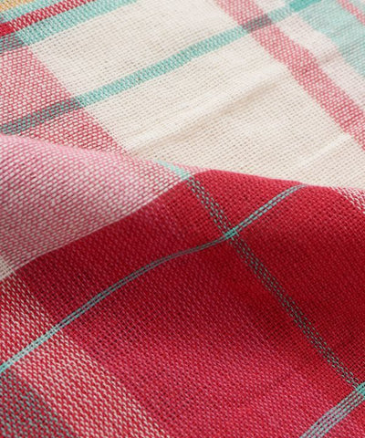 ETAWA Tejido de tela escocesa de algodón M