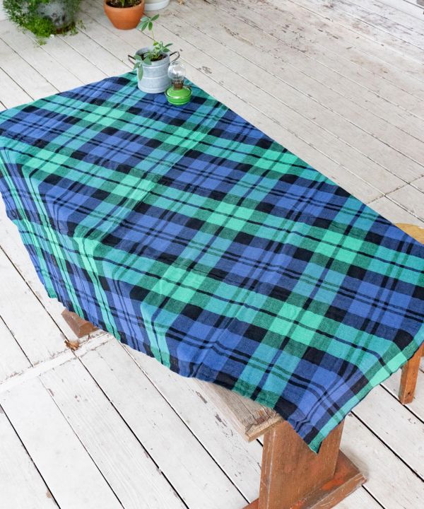 ETAWA Woven Cotton Plaid Multi Cloth M