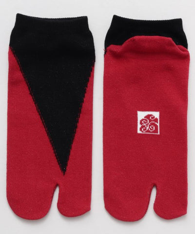 Japanese Bi Color TABI Socks 23-25cm
