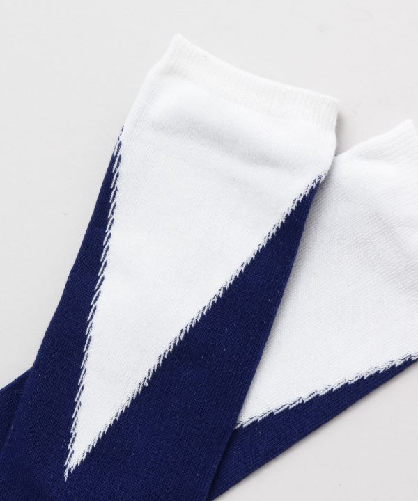 Japanese Bi Color TABI Socks 25-28cm