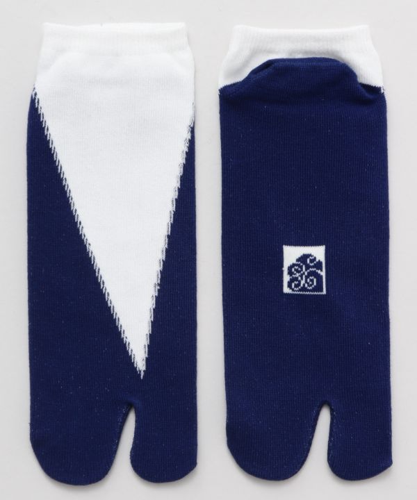 Japanese Bi Color TABI Socks 25-28cm