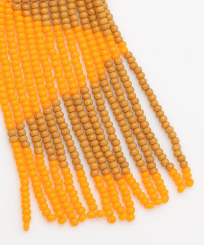 Boucles d'oreilles perlées GEOM