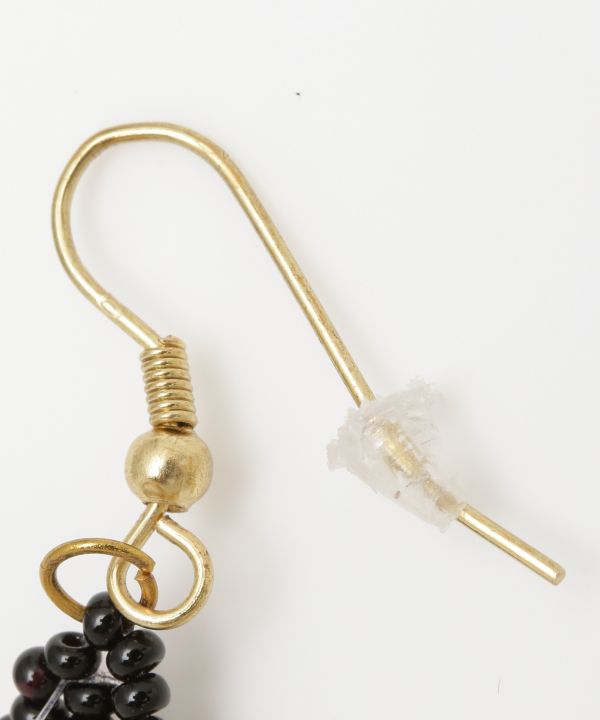 Boucles d'oreilles perlées GEOM