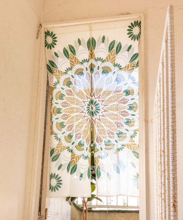 Marokkanisches Mandala NOREN Vorhang