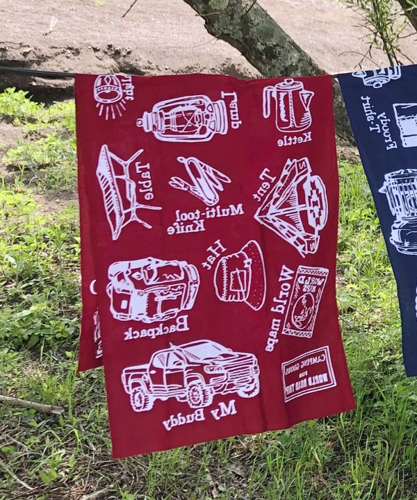 營地工具 TENUGUI 毛巾