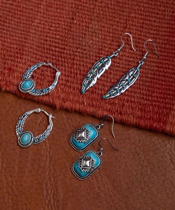 Navajo Style Earrings