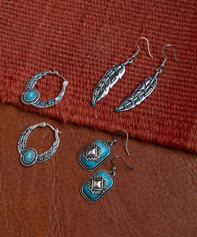 Navajo Style Earrings