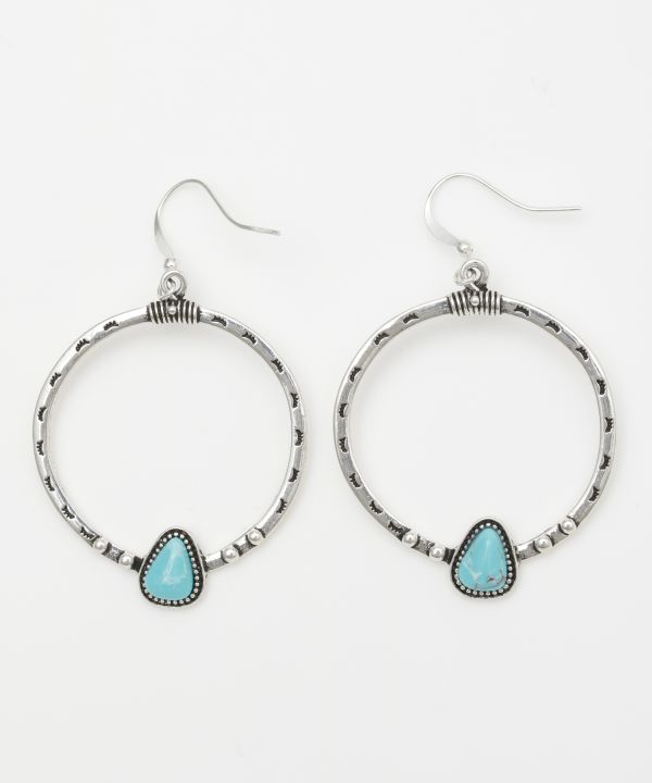 Bohemian Style Hoop Earrings