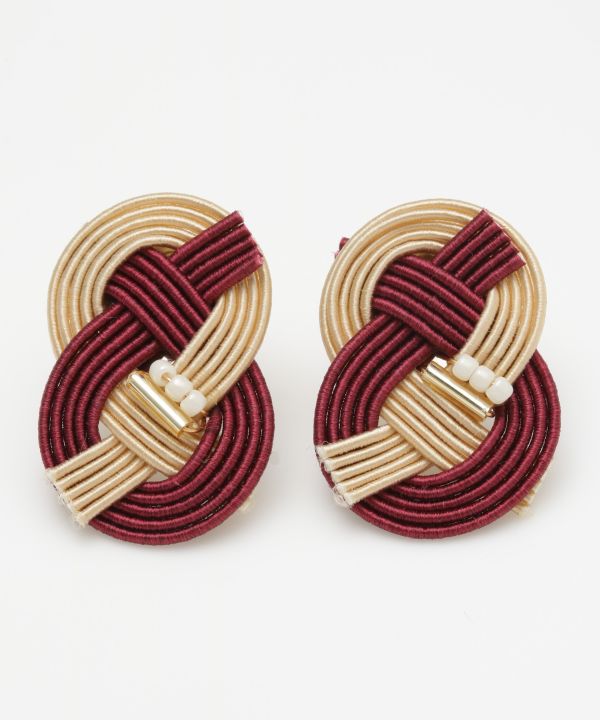 Bi Color MIZUHIKI Earrings