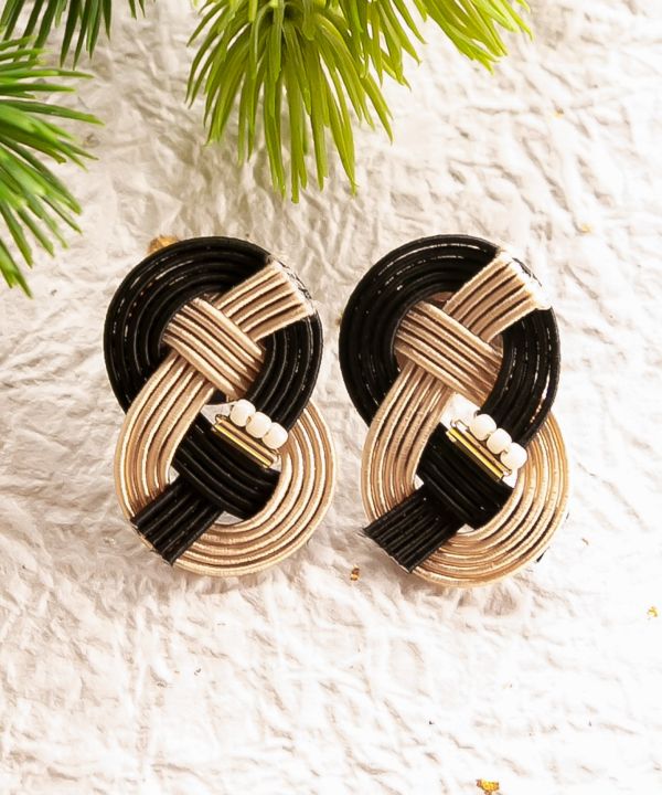 Bi Color MIZUHIKI Earrings