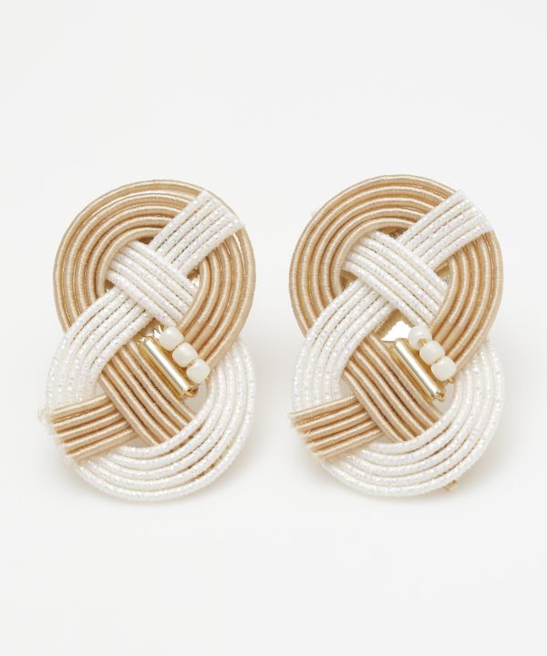 Bi Color MIZUHIKI Earrings