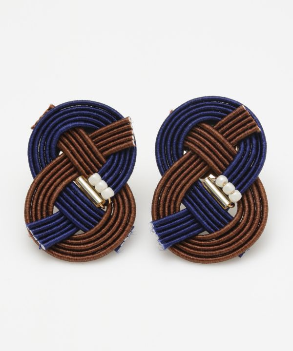 Bi Color MIZUHIKI Earrings