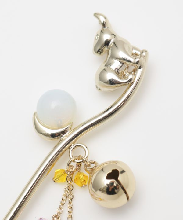 Charming Animal KANZASHI Hair Stick