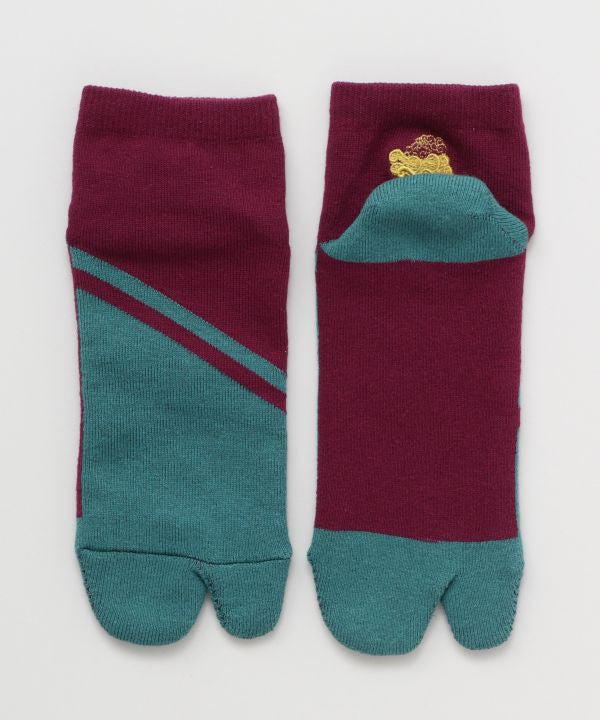 MACHI-MUSUME Thick TABI Socks - 23-25cm