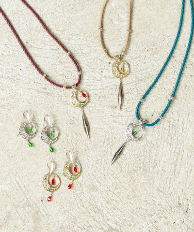 KILIM Talisman Moon Necklace