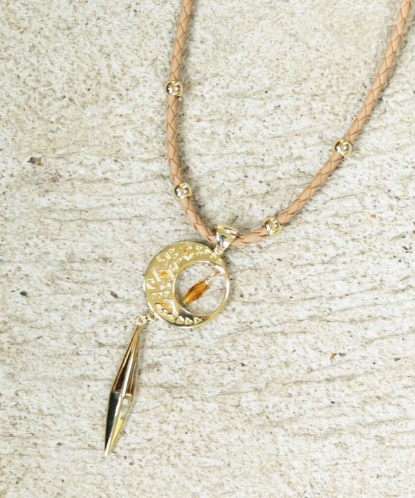 KILIM Talisman Moon Necklace