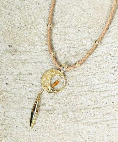 KILIM Talisman Moon Necklace