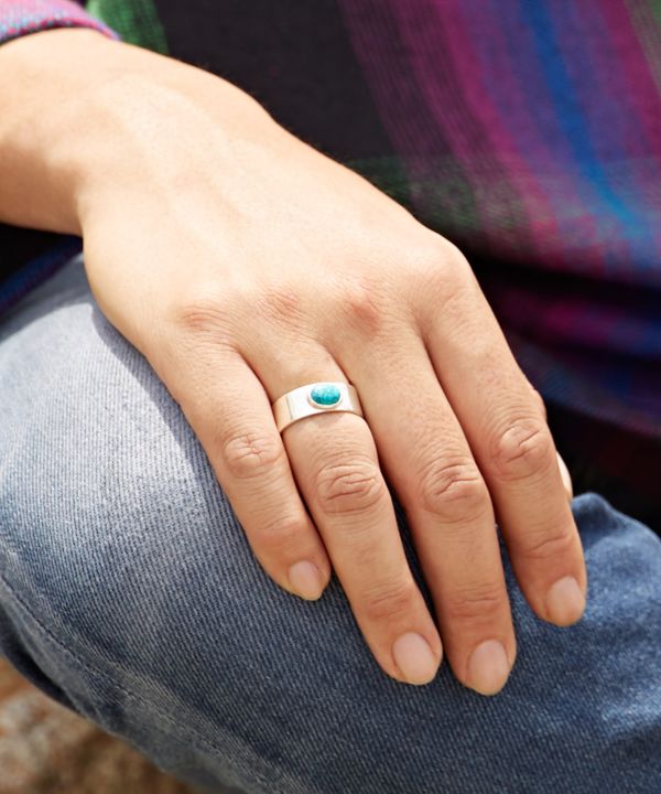 Silver 925 Pow Wow Ring