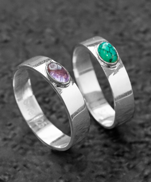 Silver 925 Pow Wow Ring