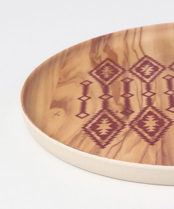 BAMBOO FIBER Round Plate - M