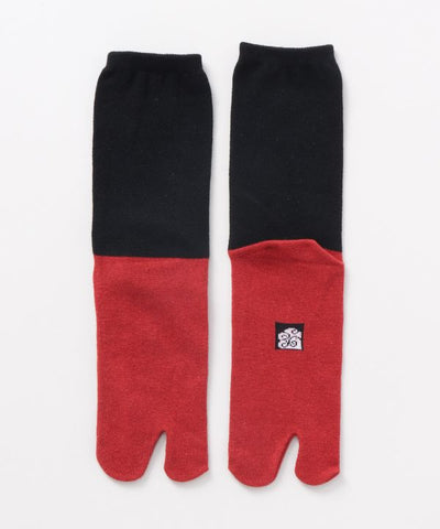 Zweifarbige TABI Socken 23-25cm