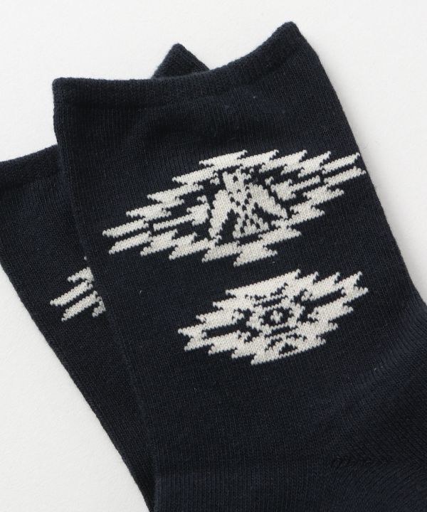 Geometric Pattern Socks 23-25cm