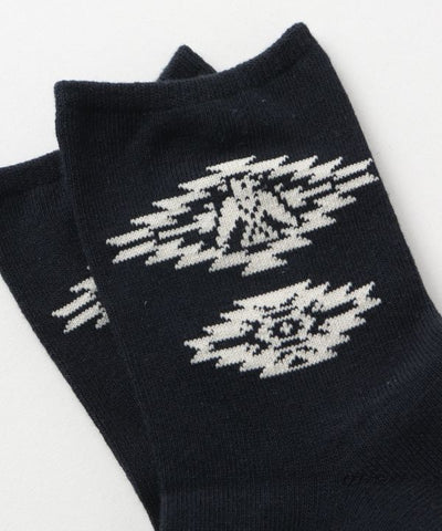 Geometric Pattern Socks 23-25cm