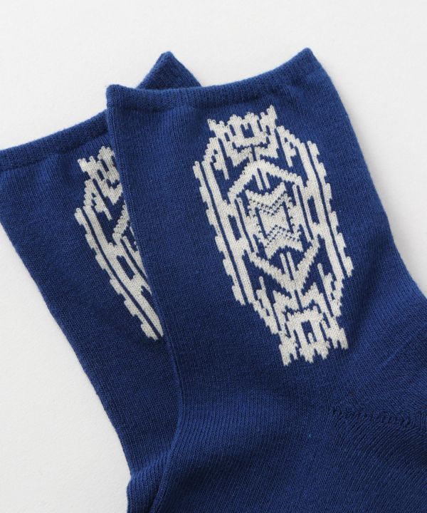 Geometric Pattern Socks 25-28cm