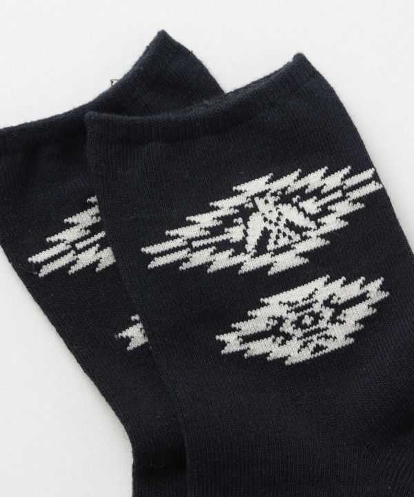 Geometric Pattern Socks 25-28cm