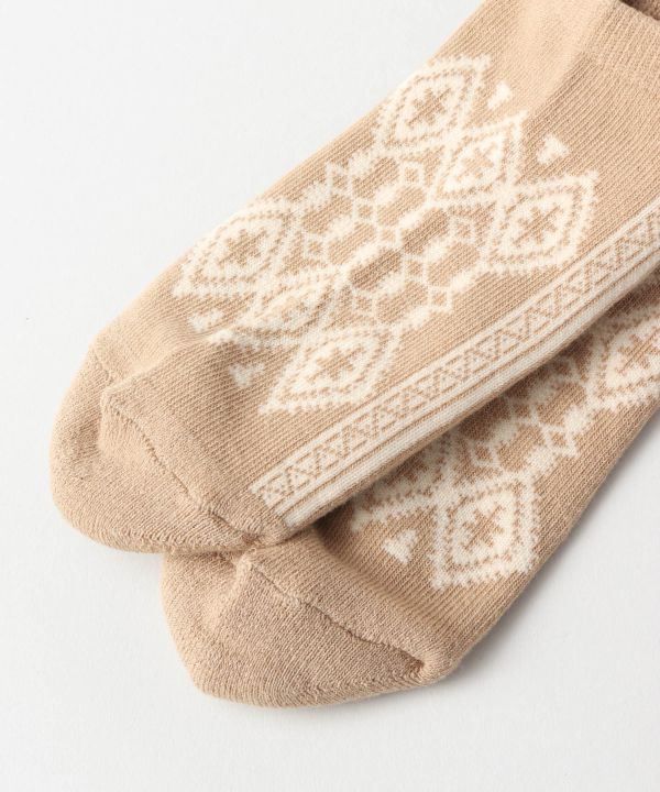 Geometric Pattern Ankle Socks 23-25cm