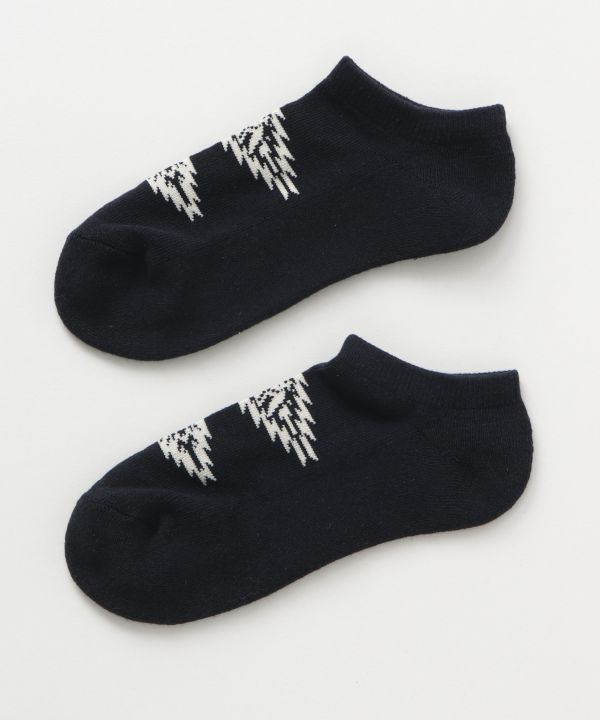 Geometric Pattern Ankle Socks 23-25cm
