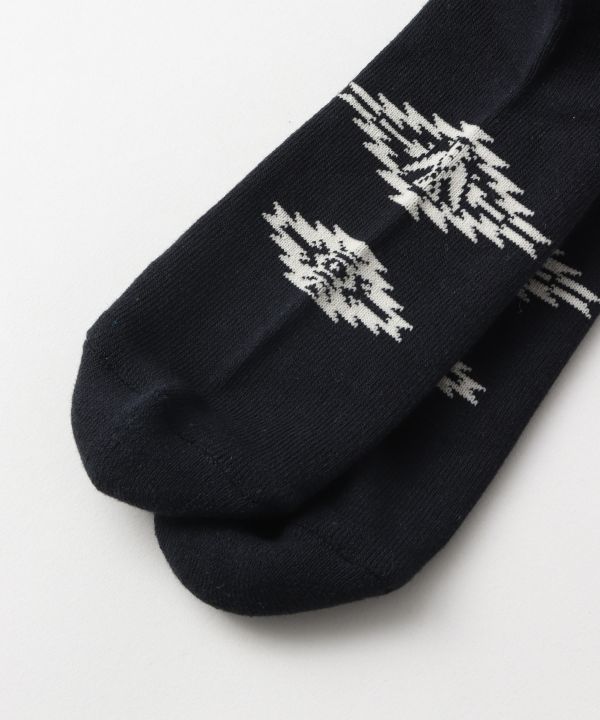 Geometric Pattern Ankle Socks 25-28cm