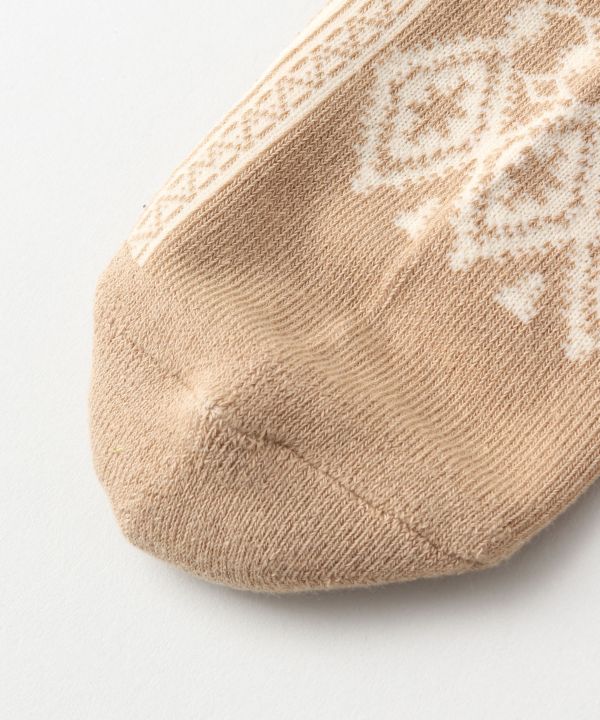 Geometric Pattern Ankle Socks 25-28cm