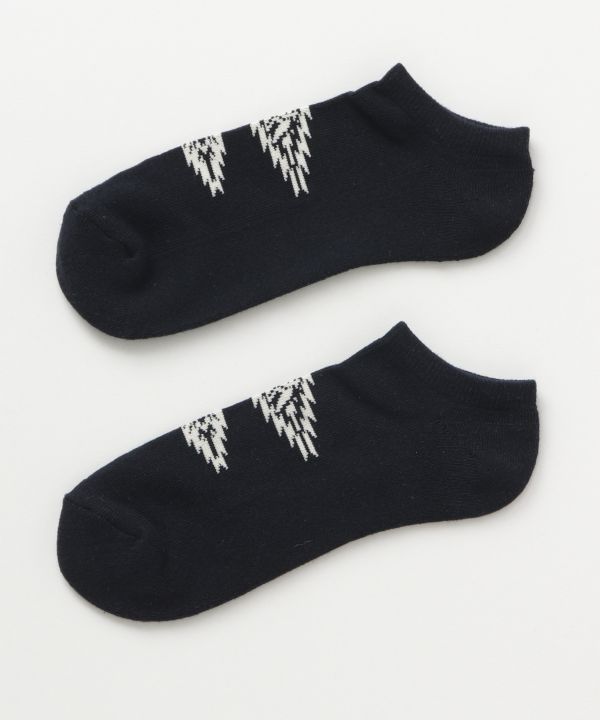 Geometric Pattern Ankle Socks 25-28cm