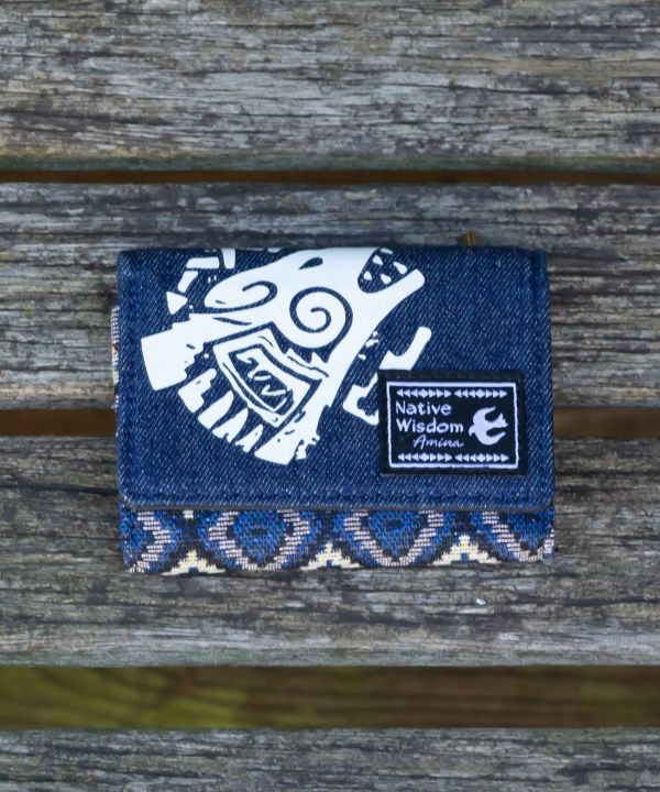 Mythical Animal Print Trifold Wallet