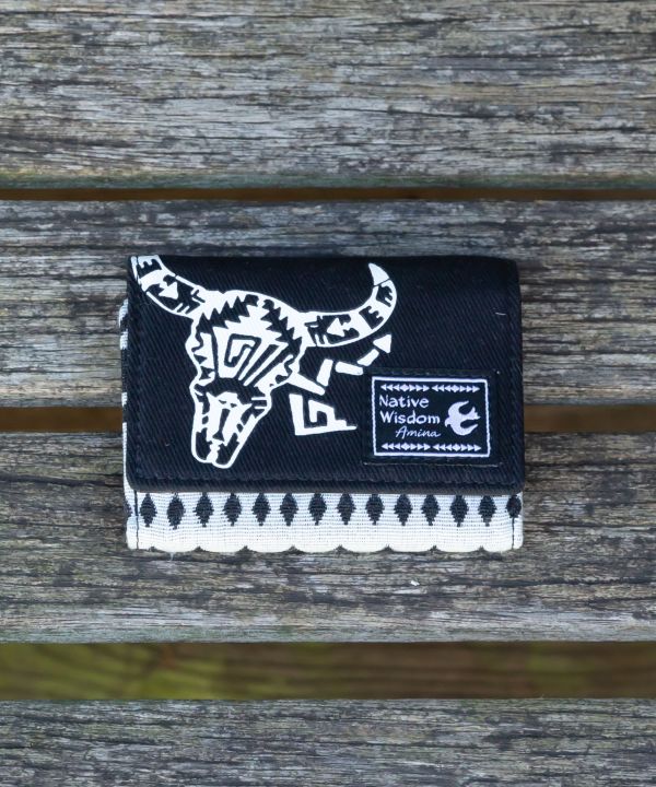 Mythical Animal Print Trifold Wallet