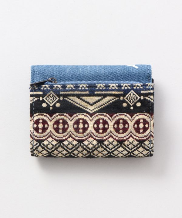 Mythical Animal Print Trifold Wallet