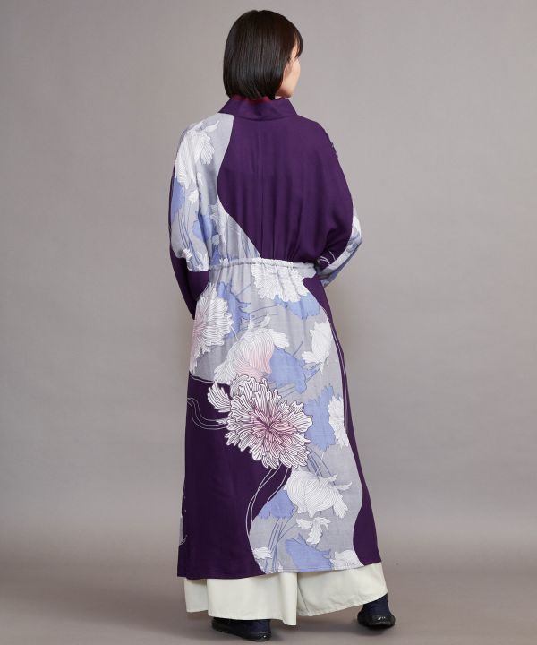 HANAIKADA KIMONO Style Dress