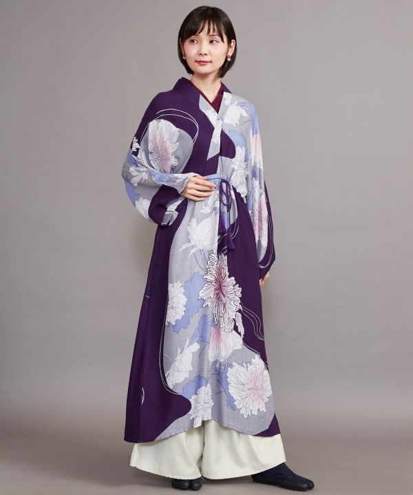 HANAIKADA KIMONO Style Dress