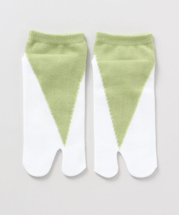 Japanese Bi Color TABI Socks 23 - 25cm