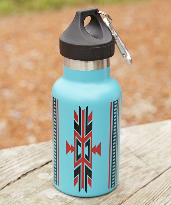 Geometric Pattern Water Bottle - 350ml