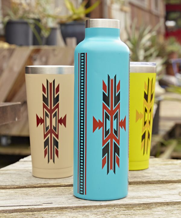 Geometric Pattern Water Bottle - 750ml