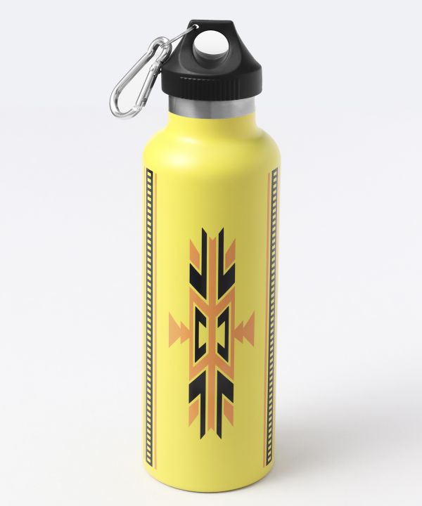 Geometric Pattern Water Bottle - 750ml